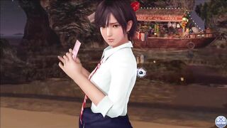 Dead or Alive Xtreme Venus Vacation Nagisa Valentine's Day Pose Cards Fanservice Appreciation