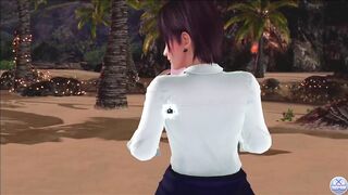 Dead or Alive Xtreme Venus Vacation Nagisa Valentine's Day Pose Cards Fanservice Appreciation