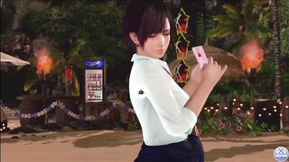 Dead or Alive Xtreme Venus Vacation Nagisa Valentine's Day Pose Cards Fanservice Appreciation