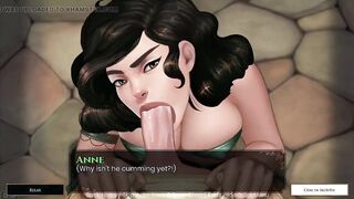 Anne's hardcore blowjob "what a legend"