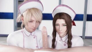 Final Fantasy Blowjob Compilation 1 (3D Hentai)