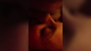 Slut Wife Cumming During Kiss