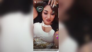 Morrocan milf tell about her lover on Instagram