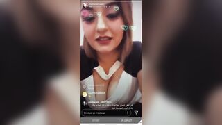 Morrocan milf tell about her lover on Instagram