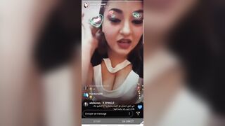 Morrocan milf tell about her lover on Instagram