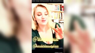 Evanna Lynch - Instastory Boobs Oops