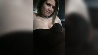 Sexy Amateur Risky Stripping And Squirting In Car Busy Lot Almost Caught