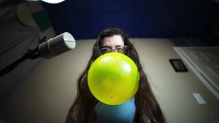 Giantess Blowing Up Balloons ASMR Roleplay