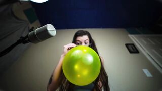 Giantess Blowing Up Balloons ASMR Roleplay