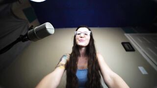 Giantess Blowing Up Balloons ASMR Roleplay