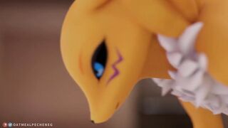 Renamon having sex