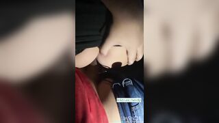 Fucking at the cinema with my friend, VERY RISKY AND EXCITING! Cumping in her little mouth