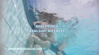 TEASER SHAMELESS TEEN COUPLE FUCKS IN PUBLIC POOL