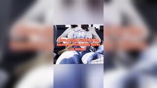 Hubby films hotwife fucking bull in backseat