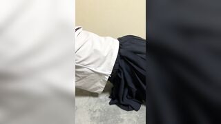 セーラー制服ギャルの前撮り動画♡