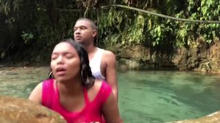 We are caught fucking in the river????