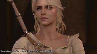 Ciri gets brutally Fucked by Geralt again this time Yennefer knows all Witcher 3