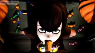 Adult Mavis Trick or Treat Hotel Transylvania Parody Cartoon Porn, Disney Porn Parody