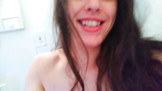 Nasty Bathroom Fetish PinkMoonLust Toilet Soft Farts Tummy Sounds Farting Fetish Restroom Hairy Hot