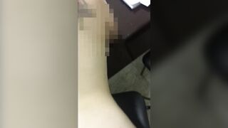 hot client from the office suckled and got on all fours