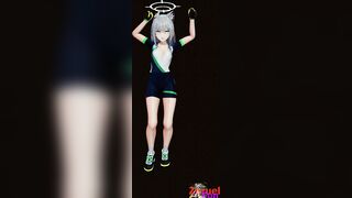 MMD-B Tall BluArc Time Moment bike-N - Emerald Suit Color Edit Smixix