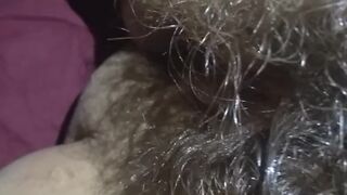 VERY Hairy FART FETISH Slut Shows Hirsutism Hirsute Hairest Pink Pussy stinky Nasty Gross farting