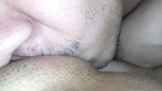 Latina big fat pussy and big clítoris receiving a sexy oral sex cunt eating til orgasms