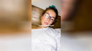 College Teen Cums * Massive Squirt on Cock *