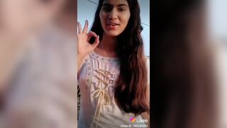 Looking  boobs inside cloth tiktok girl