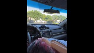 Clear day public quickie with Latina tinder slut