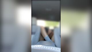 Clear day public quickie with Latina tinder slut