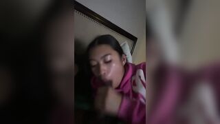 Asian Baddie swallowing bbc :full vid on free OF