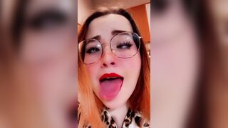 Here are all the ahegao snaps I tease my stepbro with... Would you fuck me if I was your stepsis?