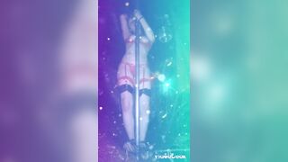 Smoking HOT Pole Dancing (First Time First Pole) Best Of Day & Night Shots!