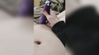 Cumming with my vibrator