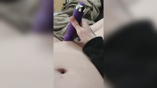 Cumming with my vibrator