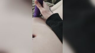 Cumming with my vibrator