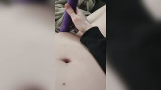 Cumming with my vibrator