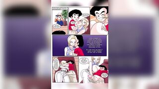 DRAGON BALL - OOLONG TRANSFORMS INTO KRILIN TO FUCK HIS WIFE