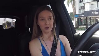 Ersties - Star Masturbates In Her Car