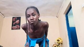 Sexy Pussy Dancing by Horny Ebony Pearl Keysha