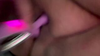 Elizabeth Cuatrellio fucks herself with a vibrator