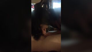 18 year old Latina swallows