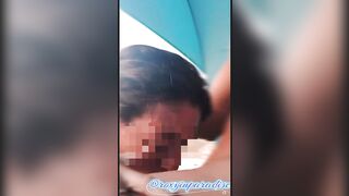 Empezamos haciendo nudismo y acabamos follando en la playa con otras parejas mirando