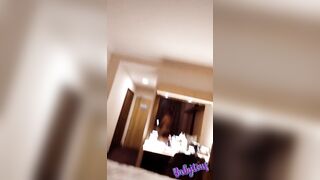 Husband films himself fucking his wife at the hotel