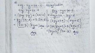 Factorization Math Slove by Bikash Edu Care Episode 3