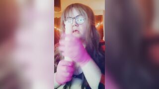 Solo BJ and Titty play with Medical Gloves (viewer request)