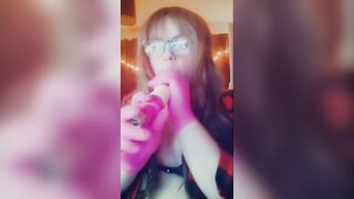 Solo BJ and Titty play with Medical Gloves (viewer request)