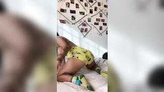 Orgasmo en pijama