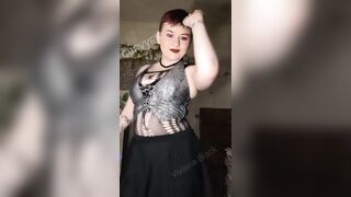 dancing my clothes off- slutty horny striptease